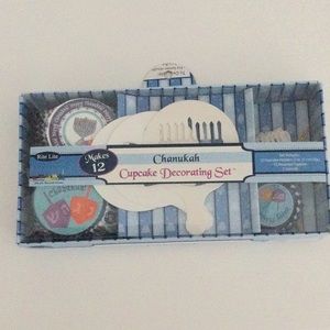 Hanukkah Chanukah Cupcake Decoration Accessories